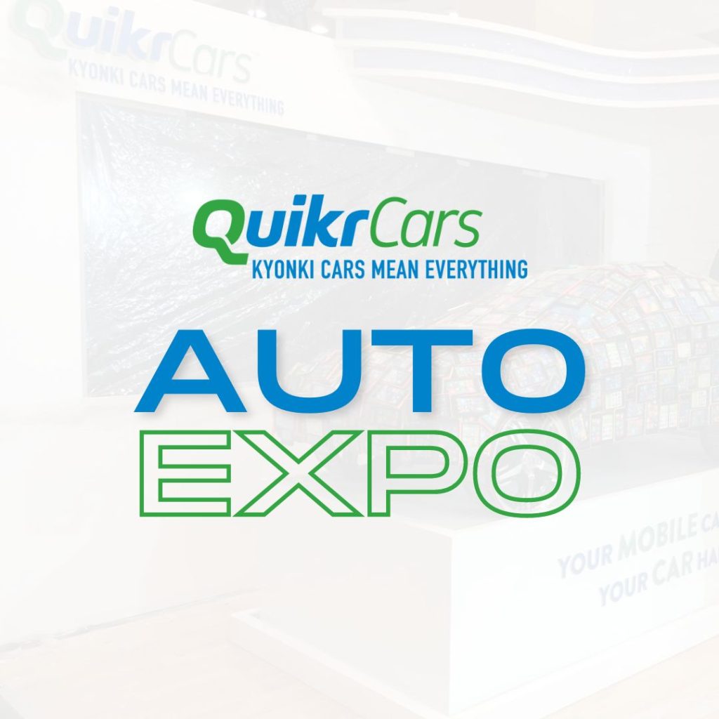 Quikr Cars at Auto Expo